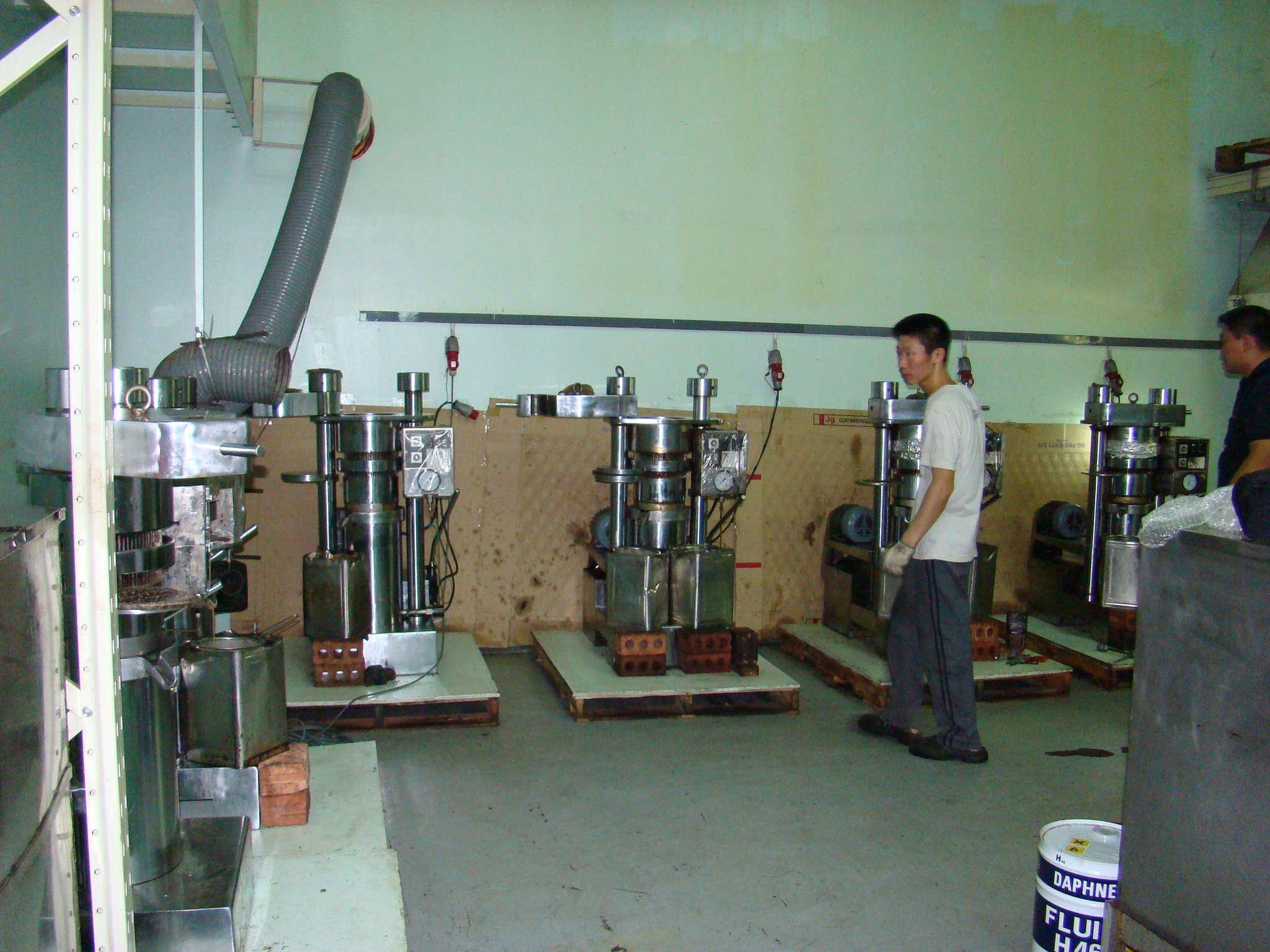 Installation of sesame oil extraction plant in Singapore