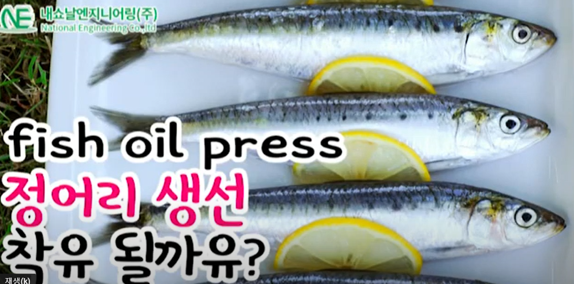Fish oil pressing process