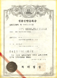 Patent certificate