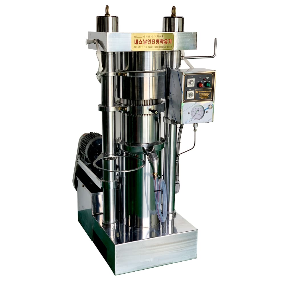 Twin-pod (factory) & Hydraulic Seed Oil Press Machine